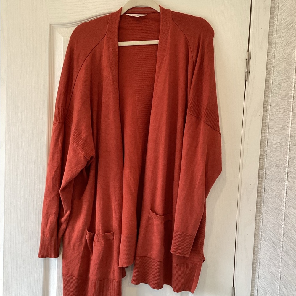 Terra & Sky Women's Cardigan size 3XL EUC